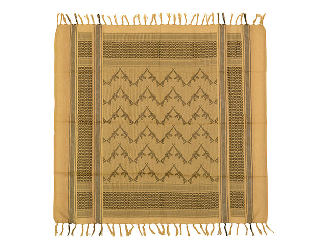Gear-Zubehör M16 Pattern Shemagh Scarf - Coyote 1