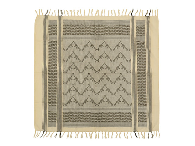 Gear-Zubehör M16 Pattern Shemagh Scarf - Khaki 1