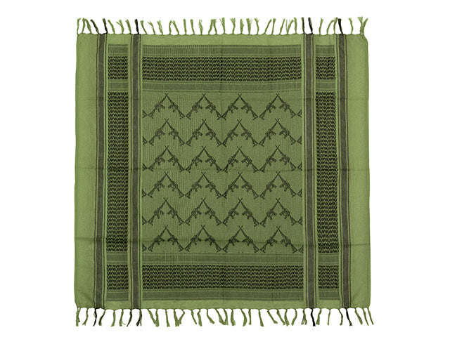 Gear-Zubehör M16 Pattern Shemagh Scarf - Oliv 1