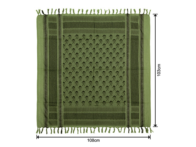 Gear-Zubehör M16 Pattern Shemagh Scarf - Oliv 4
