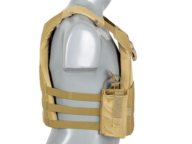 Lightweight MBAV Plate Carrier - Khaki [EM] 4