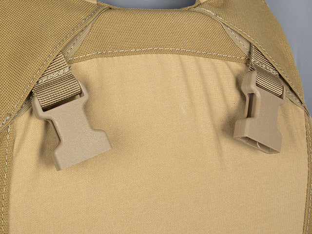 Lightweight MBAV Plate Carrier - Khaki [EM] 9