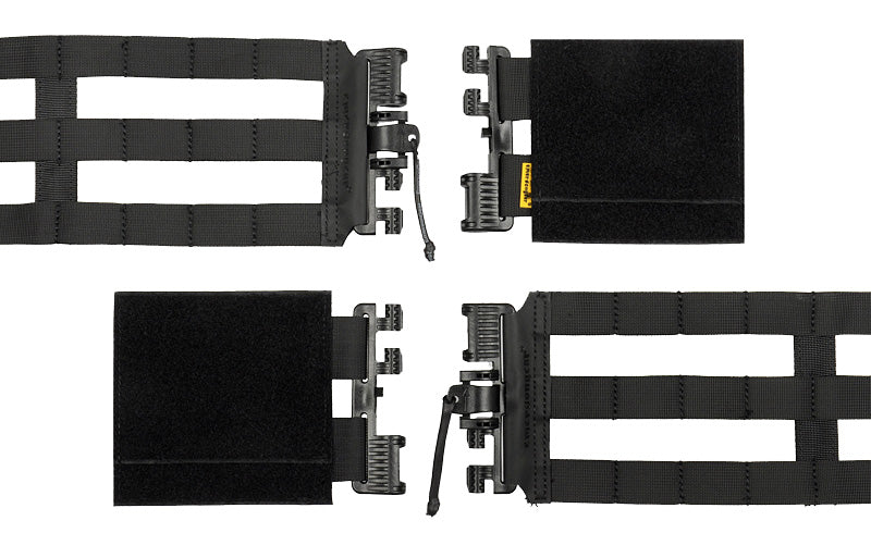 Skeletal Cummerbund mit QR System Plate Carrier Schwarz