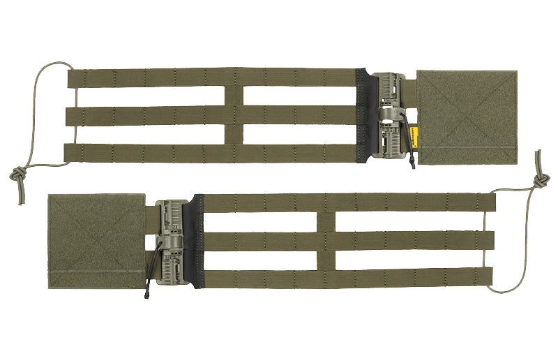 Skeletal Cummerbund mit QR System Plate Carrier Ranger Grün