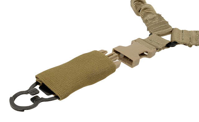 1-Punkt Bungee-Tragegurt - Khaki [EM] 4