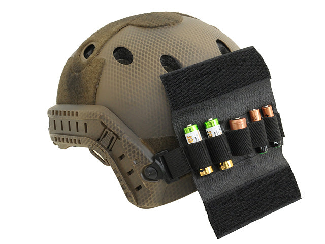 Rear Counterweight Accessory Tasche für FAST helmets - Schwarz [EM] 4