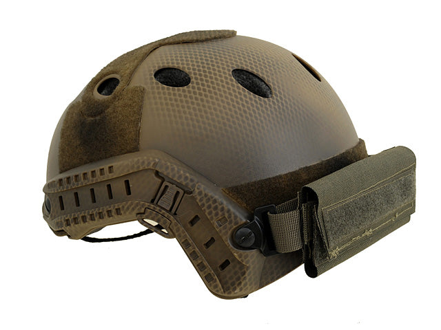 Rear Counterweight Accessory Tasche für FAST helmets - Multicamo [EM] 5