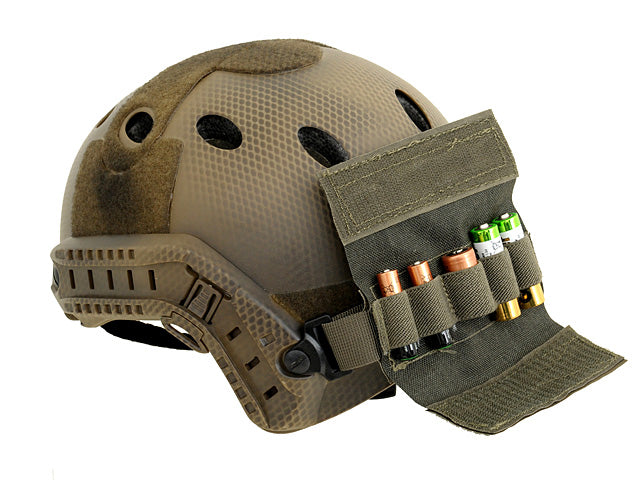 Rear Counterweight Accessory Tasche für FAST helmets - Multicamo [EM] 6