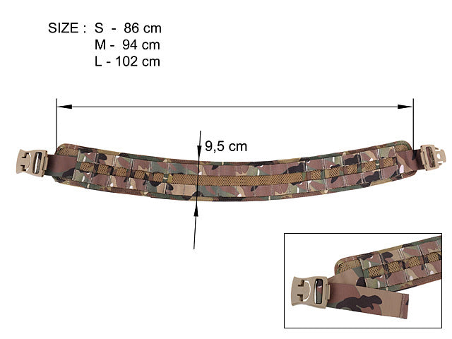 MOLLE Load Bearing Utility Belt (L) - FG 3