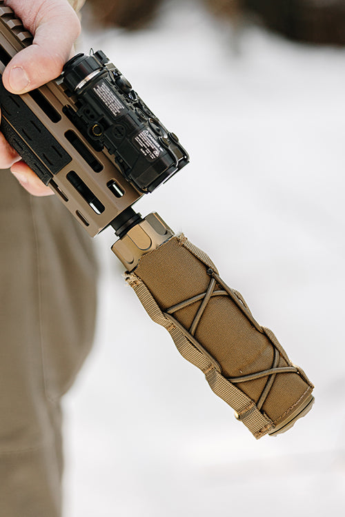 Gear-Zubehör Camo Schalldämpfer Cover - Coyote Brown [EM] 10