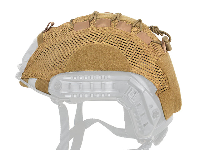 Mesh Fast Helmet Cover - Coyote Brown [EM] 1