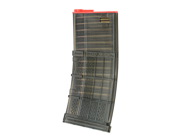 King Arms M4/AR15 Lancer L5 AWM Polymer Mid-Cap-Magazin 220 BBs Schwarz