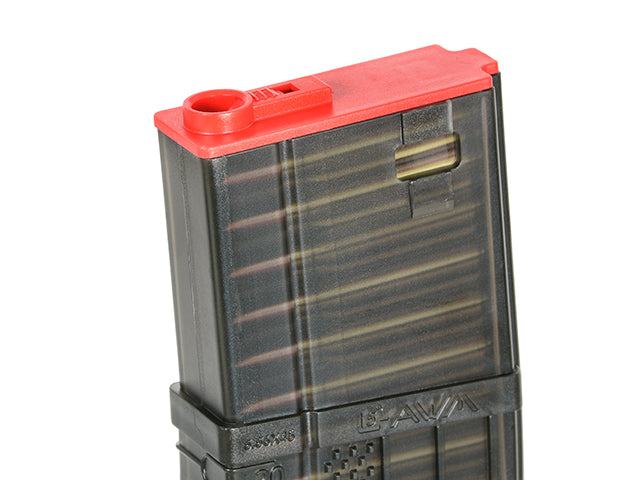 220 BBs LANCER L5 AWM 5.56x45 magazine für M4/AR15 [EMG] 5