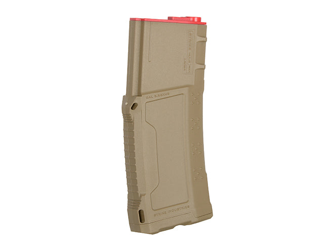King Arms M4/AR15 Strike Polymer Mid-Cap-Magazin 220 BBs Dark Earth