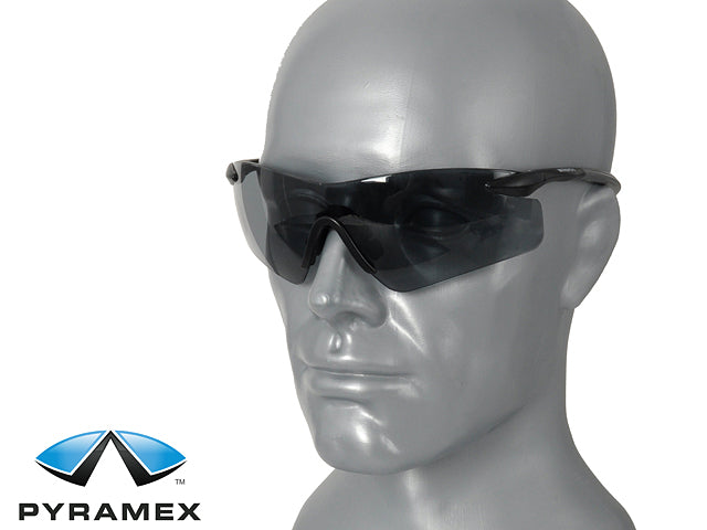 Schutzausrüstung Ballistic Eyewear INTREPID II - Grau [PYRAMEX] 4