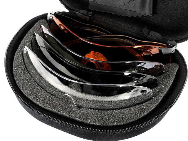 Schutzausrüstung Ballistic Eyewear Drop Zone Anti-Fog Set [VG] 3