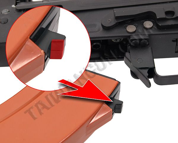 AK Hi-Cap Magazin (500 BBs) - Schwarz [CYMA] 5