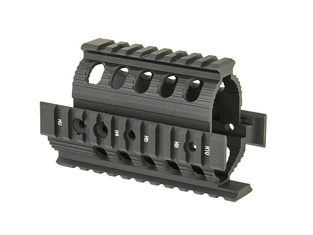 AK74U Quad-Schiene Handguard - Schwarz [CYMA] 2