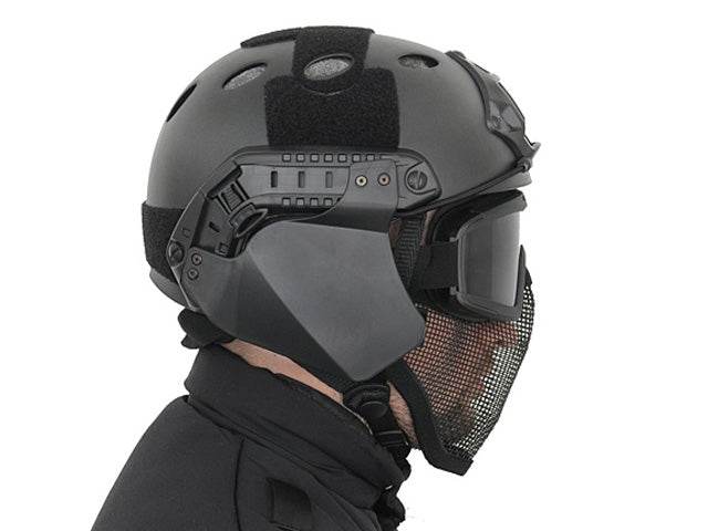 Stahl-Mesh-Halbmaske V.1 - Coyote/Camo [CS] 5