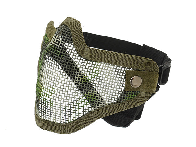 Stahl-Mesh-Halbmaske V.1 - Oliv/Camo [CS] 1