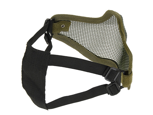 Stahl-Mesh-Halbmaske V.1 - Oliv/Camo [CS] 3
