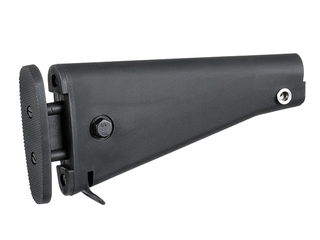 Adjustable fixed stock für SR-25/AR-15/M4 - Schwarz [CYMA] 6