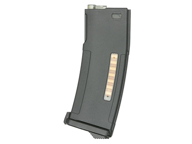 BattleAxe AR15/M4 Polymer Mid-Cap-Magazin 150 BBs Schwarz