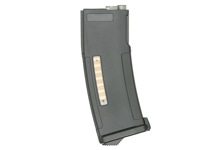 150 BBs Mid-Cap polymer Magazin für AR-15/M4 - Schwarz 3