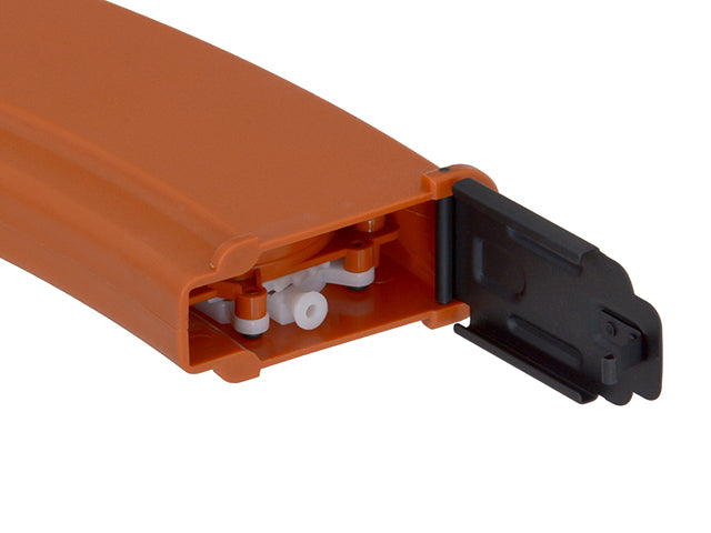 800 BBs Flash Hi-Cap Magazine für RPK Series - Orange 4