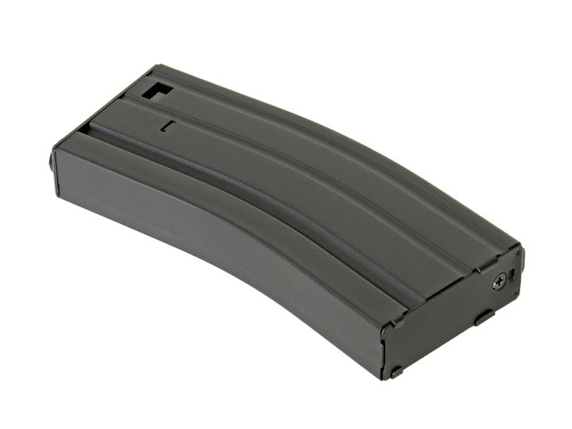 150 BBs Mid-Cap steel magazine für AK AR-15/M4 - Schwarz 5