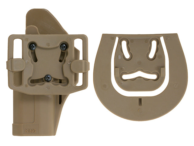 Quick-Draw Pistol Holster mit Locking Mechanism für G. Series - Tan 2