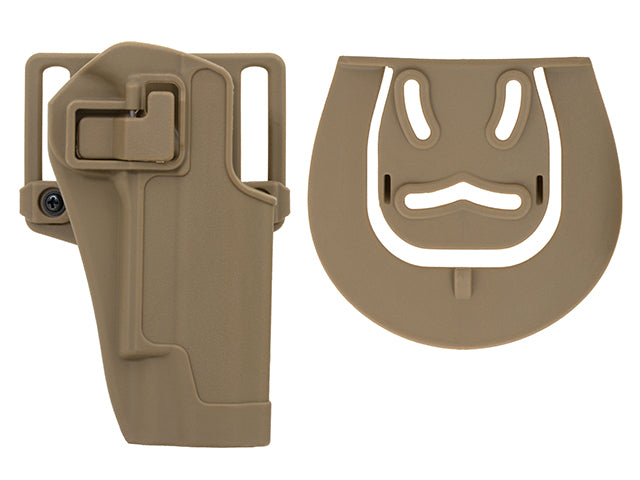 Quick-Draw Pistole Holster mit Locking Mechanism für 1911 - Tan [CS] 1