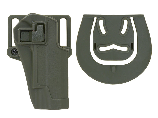 Quick-Draw Pistole Holster mit Locking Mechanism für 1911 - Oliv 1