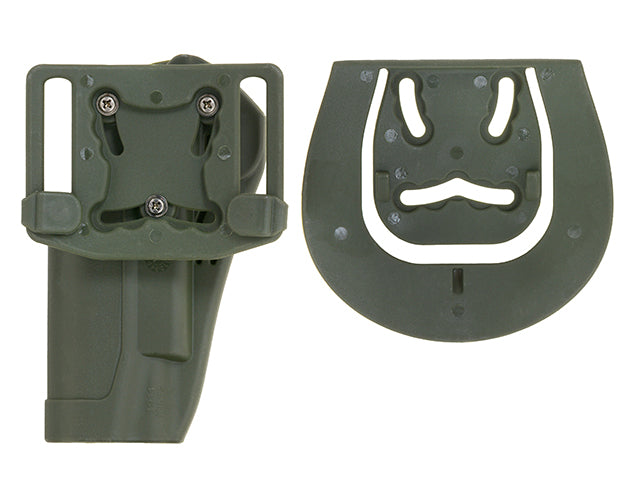 Quick-Draw Pistole Holster mit Locking Mechanism für 1911 - Oliv 2