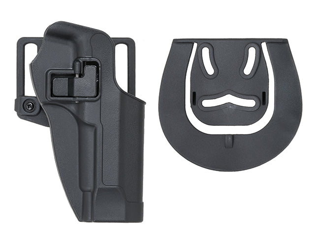 Quick-Draw Pistole Holster mit Locking Mechanism für M9 - Schwarz [CS] 1