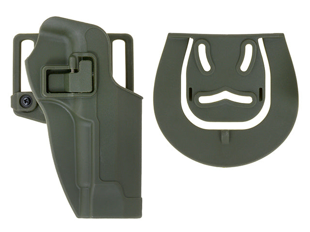 Quick-Draw Pistole Holster mit Locking Mechanism für M9 - Oliv [CS] 1