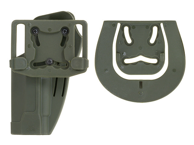 Quick-Draw Pistole Holster mit Locking Mechanism für M9 - Oliv [CS] 2
