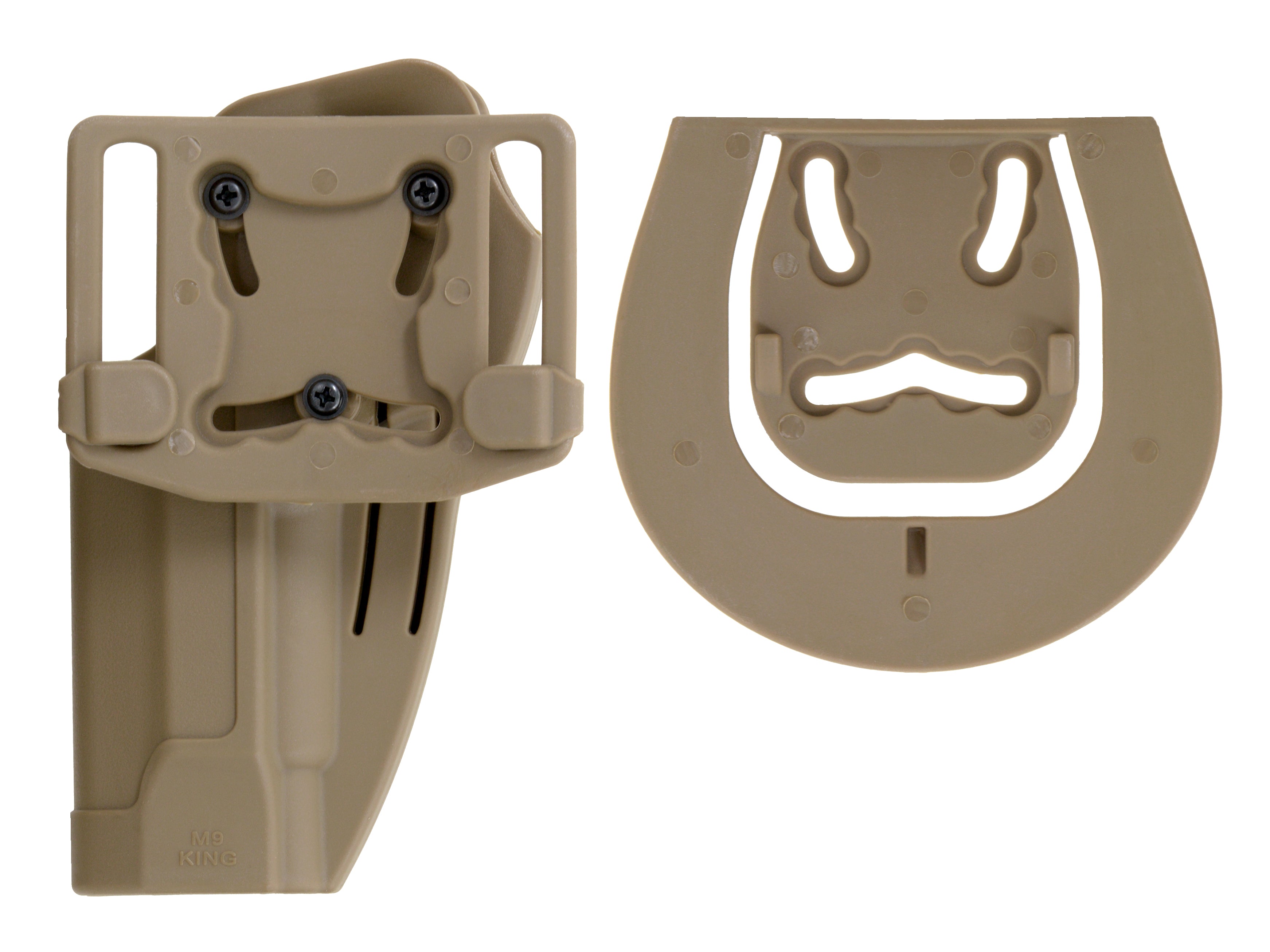 Quick-Draw Pistole Holster mit Locking Mechanism für M9 - Tan [CS] 2