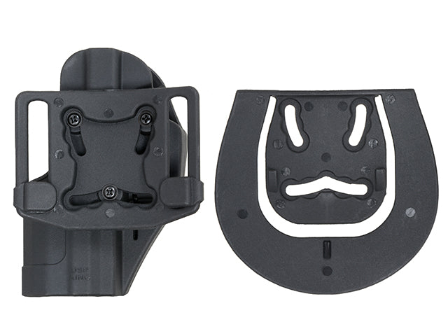 Quick-Draw Pistole Holster mit Locking Mechanism für USP - Schwarz [CS] 2