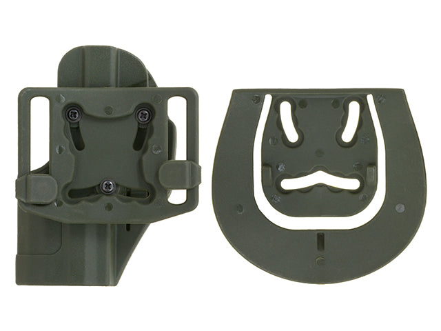 Quick-Draw Pistole Holster mit Locking Mechanism für USP - Oliv [CS] 2
