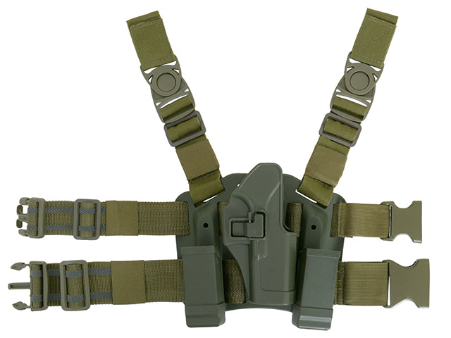 Holster mit Drop Leg Platform für G. Serie - Oliv [CS] 1