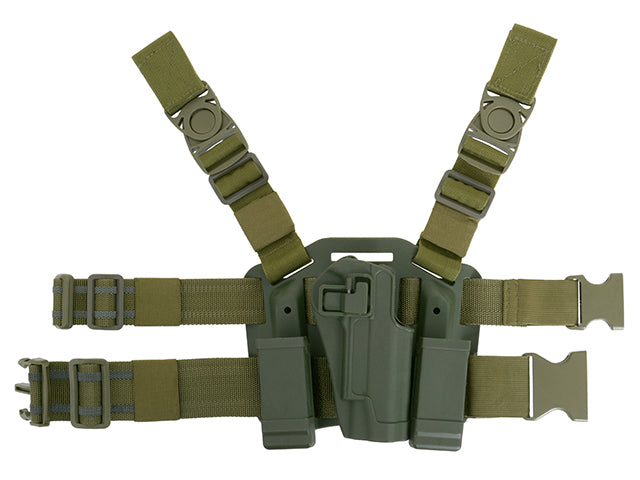 Holster mit Drop Leg Platform für 1911 Serie - Oliv [CS] 1
