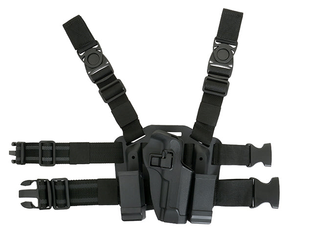 Holster mit Drop Leg Platform für M9 Series - Schwarz [CS] 1