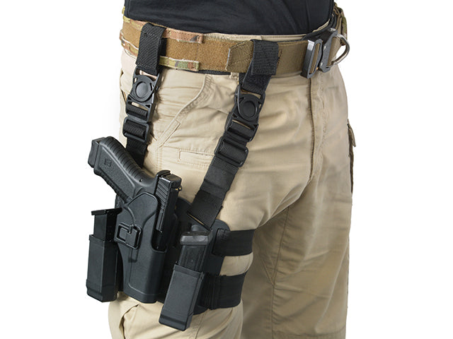 Holster mit Drop Leg Platform für M9 Series - Schwarz [CS] 3