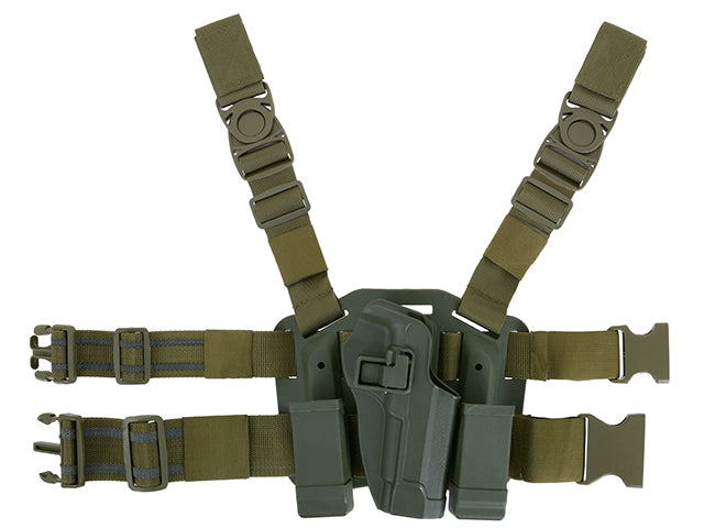 Holster mit Drop Leg Platform für M9 Series - Oliv [CS] 1