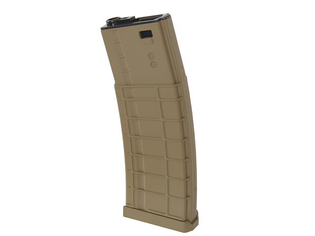 450-Round Polymer Magazin 416/AR15 - Dark Earth [BattleAxe] 4