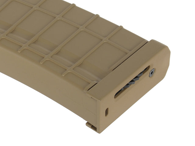 450-Round Polymer Magazin 416/AR15 - Dark Earth [BattleAxe] 6