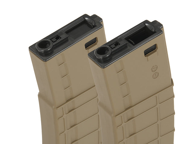450-Round Polymer Magazin 416/AR15 - Dark Earth [BattleAxe] 7