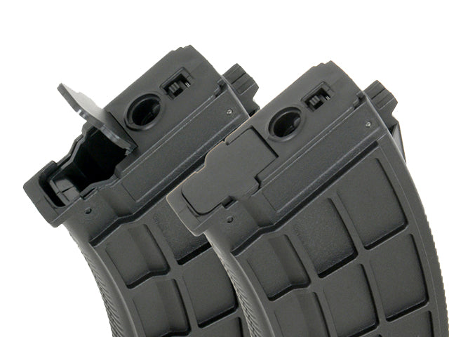 530-round polymer Hi-Cap Magazin für AK/AKM platform - Schwarz 5