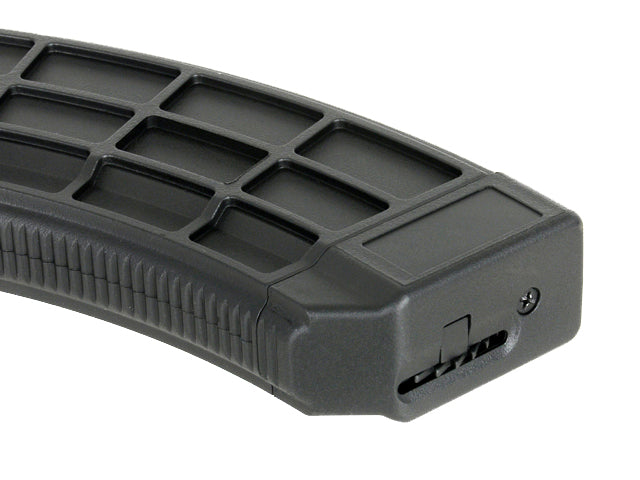 530-round polymer Hi-Cap Magazin für AK/AKM platform - Schwarz 6